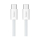 Baseus Kabel do ładowania  USB-C Superior 2 100W 1m (biały) - 1245570 - zdjęcie 3